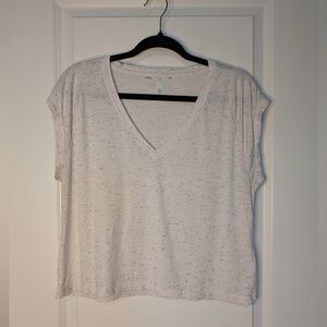 Travis Mathew Women’s Boxy Speckled Short Sleeve Tee Size M